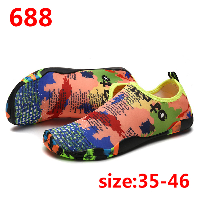 Beach Water Shoes Unisex Swimming Aqua Seaside Slippers Surf Upstream Light Sports Water Sneakers Zapatos De Agua