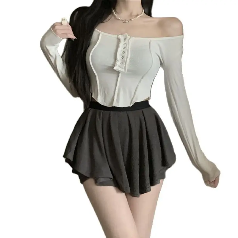 

Super Elastic Mini Skirt For Fashion Girls High Waist Summer Pleated 2023 Hot Sell Women Skirts