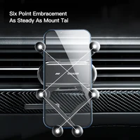 Автомобильный держатель для телефона Essager Gravity, зажим для вентиляционного отверстия, подставка для смартфона с GPS, поддержка iPhone 13 12 Pro Max Xiaomi Huawei Samsung — изображение 3