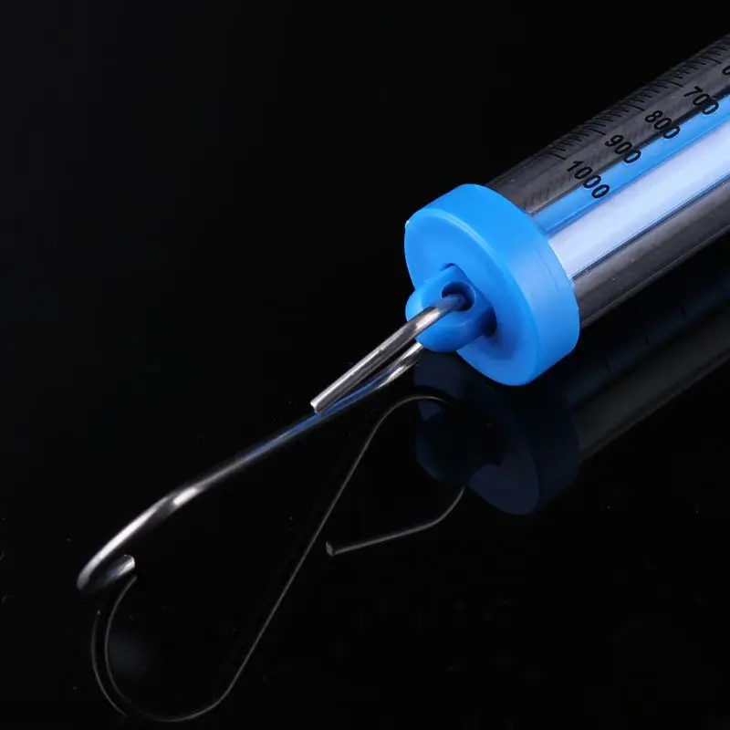 Portable Scientific Plastic Spring Scale 250g/2.5N Weight Capacity 94PD