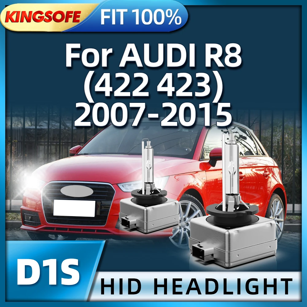 

Roadsun 2Pcs D1S HID Headlights Xenon Lamp 6000K Light Bulb For AUDI R8 422 423 2007 2008 2009 2010 2011 2012 2013 2014 2015