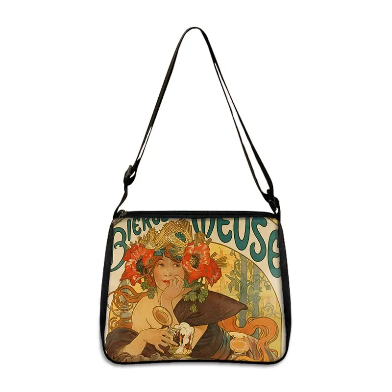 Sac Fourre-tout / Sacoche De Voyage Design MUCHA A - Soie Multicolore - Neuf Sans étiquette