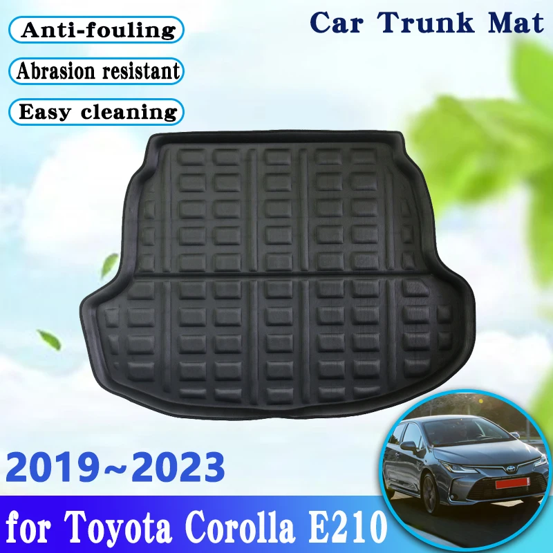 

Car Trunk Storage Pad for Toyota Corolla E210 2019~2023 Sedan Saloon Rear Boot Cargo Liner Waterproof Non-Slip Mats Accessories