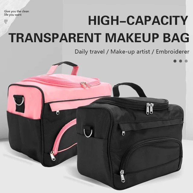 Rolling Travel Case - Black Compact