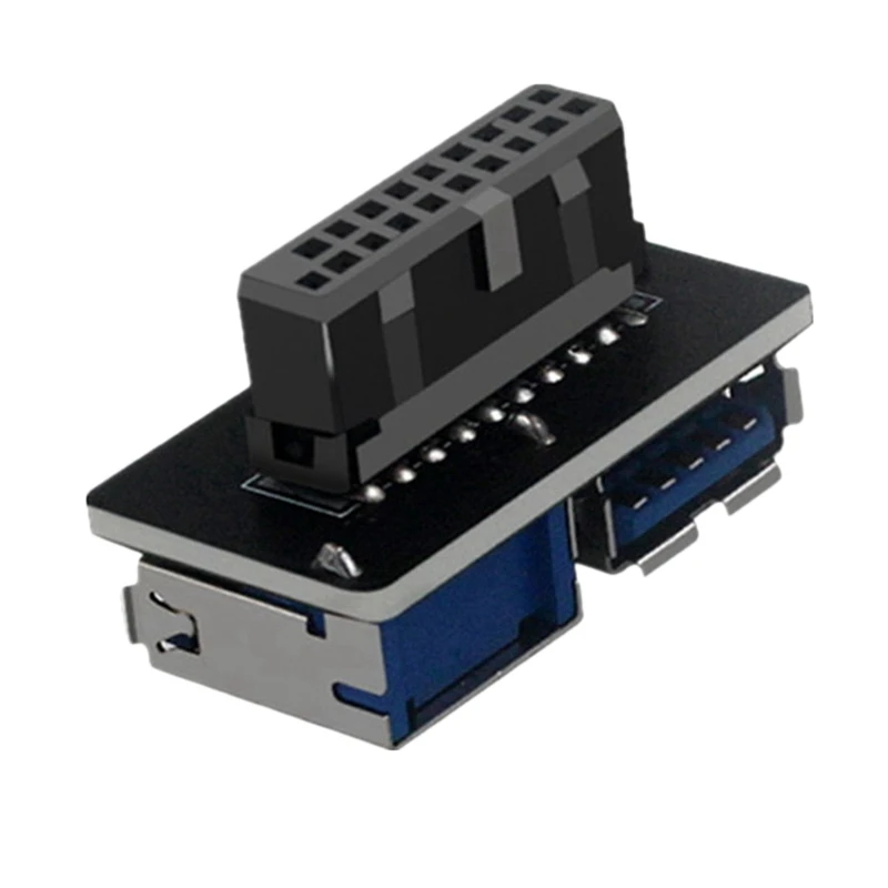 

Переходник с USB 3,1/типа C Idc19p/20P на гнездовой порт USB внутреннее подключение к передней части шасси