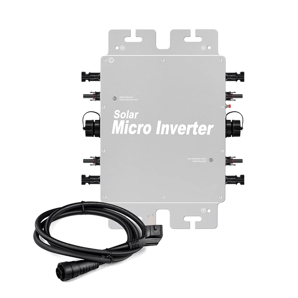 Sistema Di Micro Inverter Solare Con Logo Fai-Da-Te Su Rete Microinverter Gtb 1200W