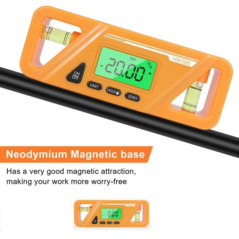 Digital Protractor Goniometer Digital Inclinometer Level, Protractor, Angle Gauge 6