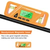 Digital Protractor Goniometer Digital Inclinometer Level, Protractor, Angle Gauge 6