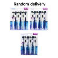 Brosse à dents manuelle 3D 6 pièces brosse à dents souple en forme de U à trois côtés pour le nettoyage buccal complet pour adultes, hommes et femmes, coup 6