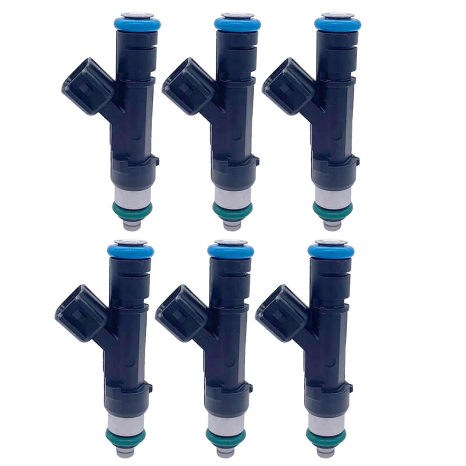 

6Pcs Fuel Injectors 0280158020 Fits for Dodge Dakota Durango Nitro Ram 1500 Jeep Commander Grand Cherokee Liberty