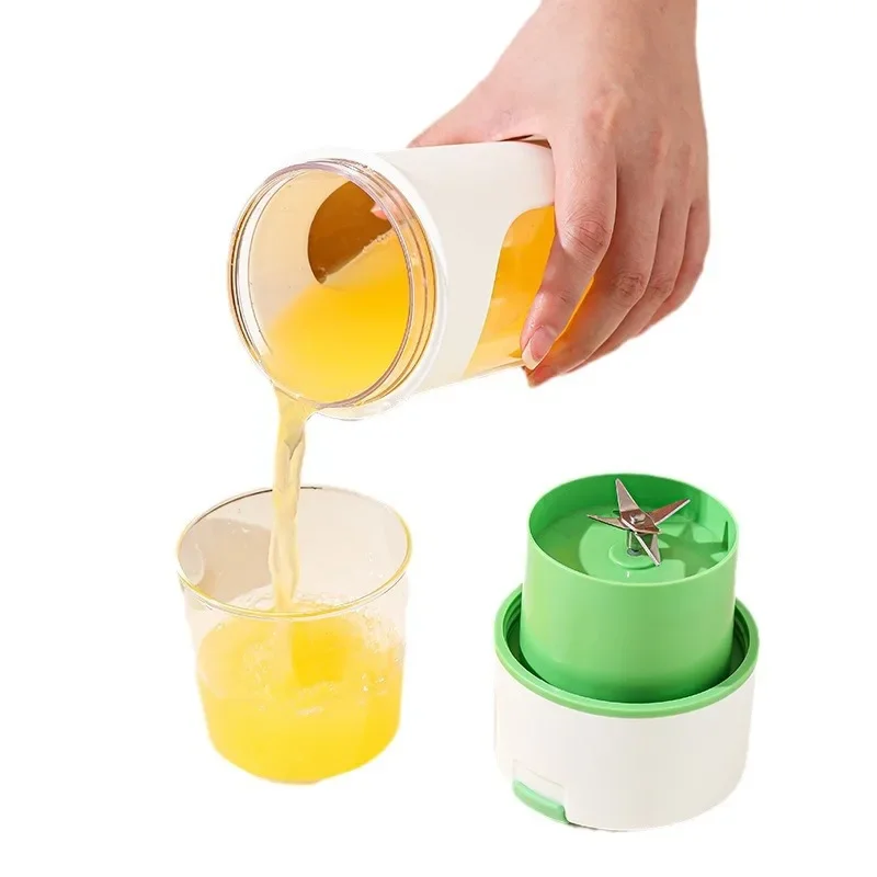480ML Portable Juicer Blender Electric Orange Lemon Fruit Squeezer Extractor Mini  Lemon Juicer Fruit Press Machine 3