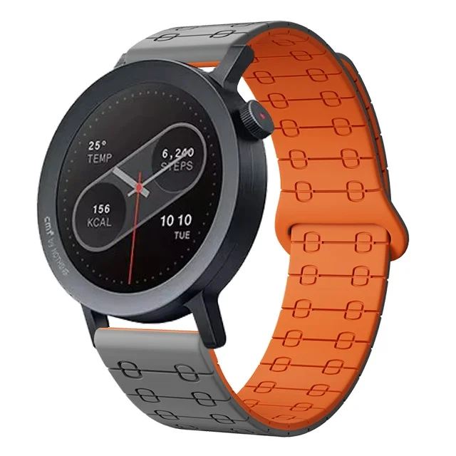 Silicone Magnetic Sport Watch Band - 22mm Strap