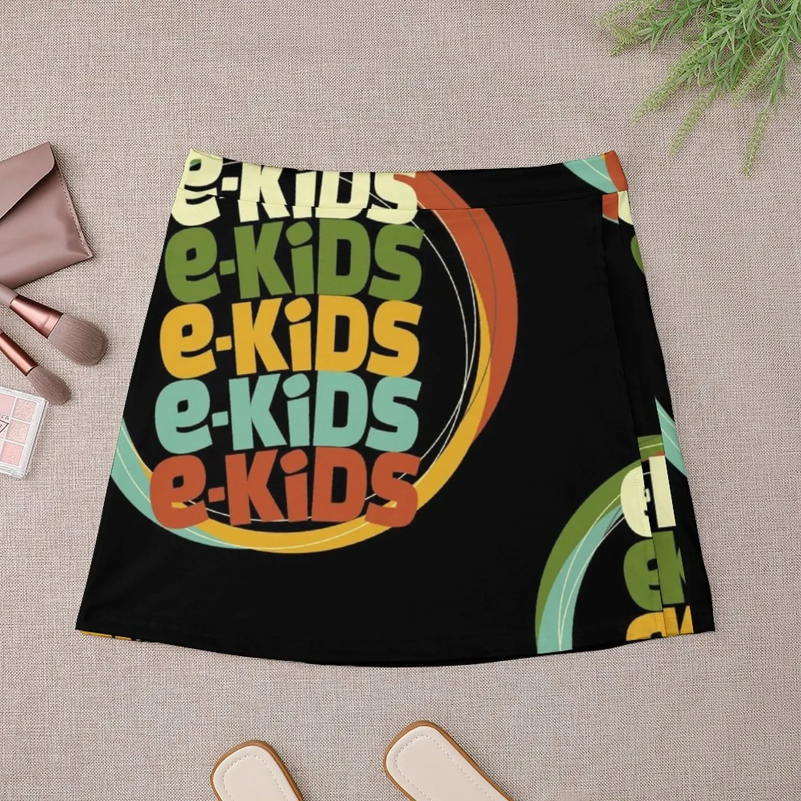 e-KIDS Multi Mini Skirt luxury designer clothing women skirts women summer 2024 luxury women skirts