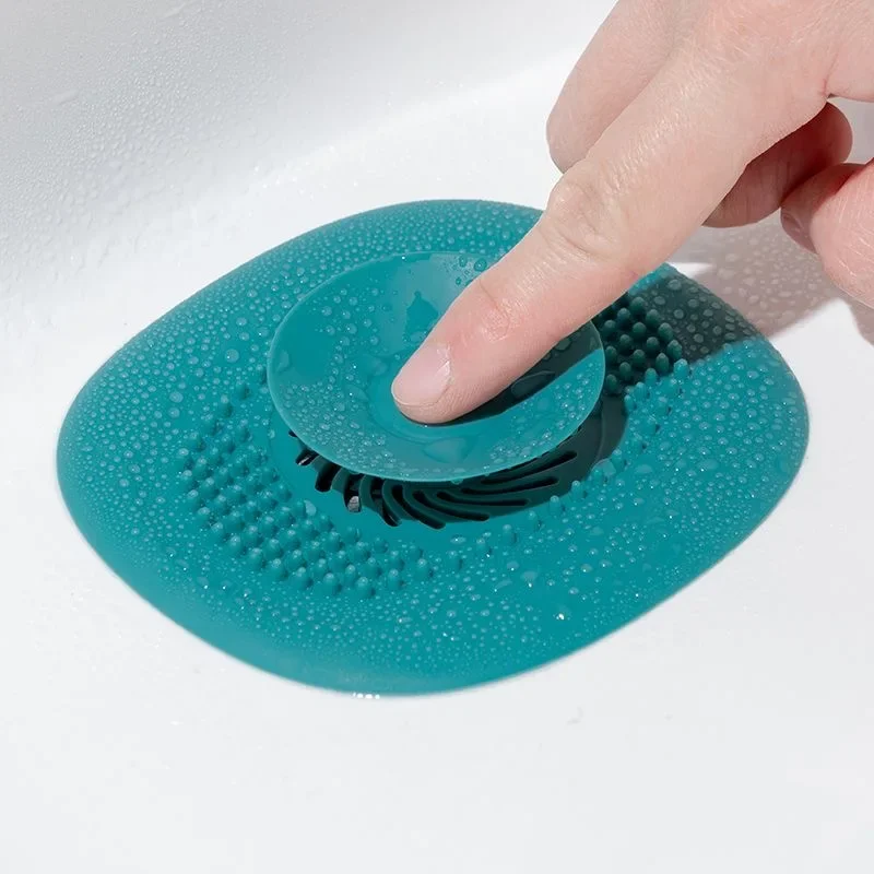 Kitchen sink press square floor drain Drain anti-odor deodorizer cover sealed