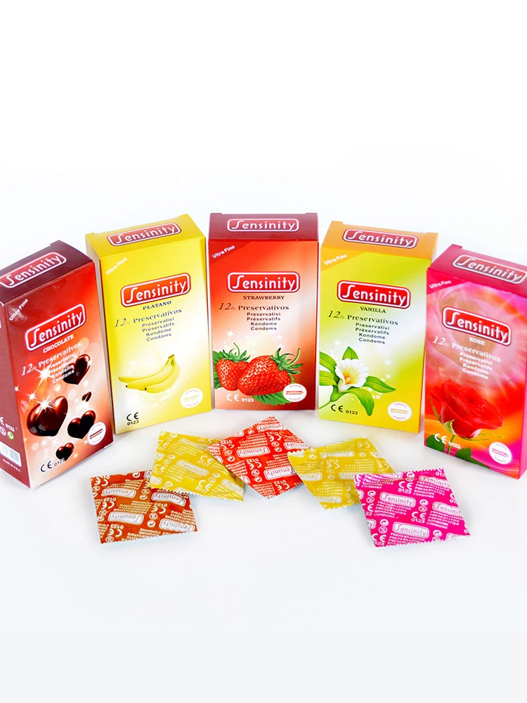 12Pcs Fruit Flavor Condoms Sex Products Women G-Spot Vaginal Clitoris Stimulation Condom Men Full Oil Ultra-Thin Penis Sleeve 2 12Pcs Fruit Flavor Condoms Sex Products Women G-Spot Vaginal Clitoris Stimulation Condom Men Full Oil Ultra-Thin Penis Sleeve