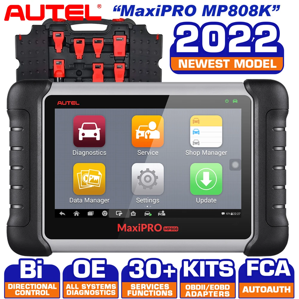 Autel Maxipro Mp808k Automotive Diagnostic Scan Tool With Ecu Coding