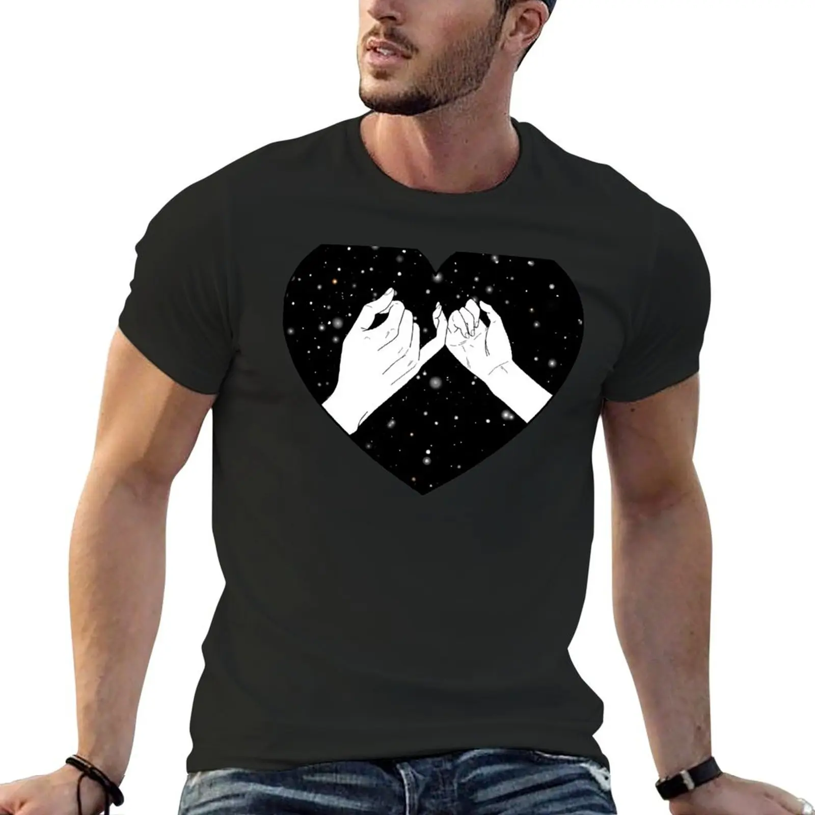 

Promise T-Shirt Short sleeve tee man clothes boys animal print oversized graphic tee sweat shirts, men