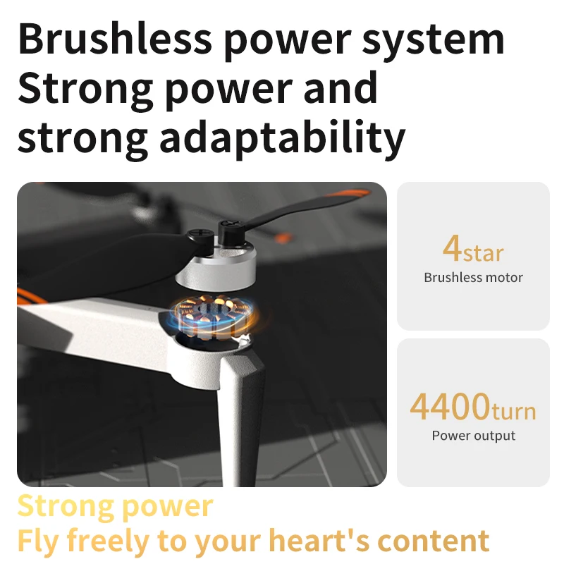 Drone 8K avec écran et VR - Quadricoptère pliable