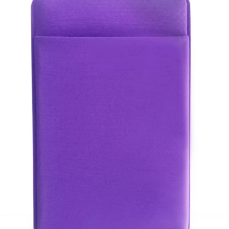 Fashion Elastic Lycra Adhesive Cell Phone ID Credit Card Holder Women Sticker Pocket Wallet Case