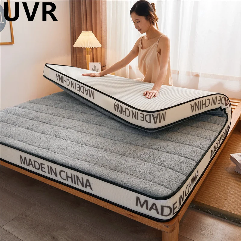 

UVR Winter 6/9cm Lamb Fleece Latex Memory Cotton High Quality Household Mattress Student Dormitory Hotel Thickened Soft Mattress
