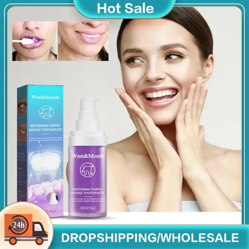 1PCTeethWhiteningToothpasteNicotinamideMintXylitolV34OlourCorrectorStainRemoval