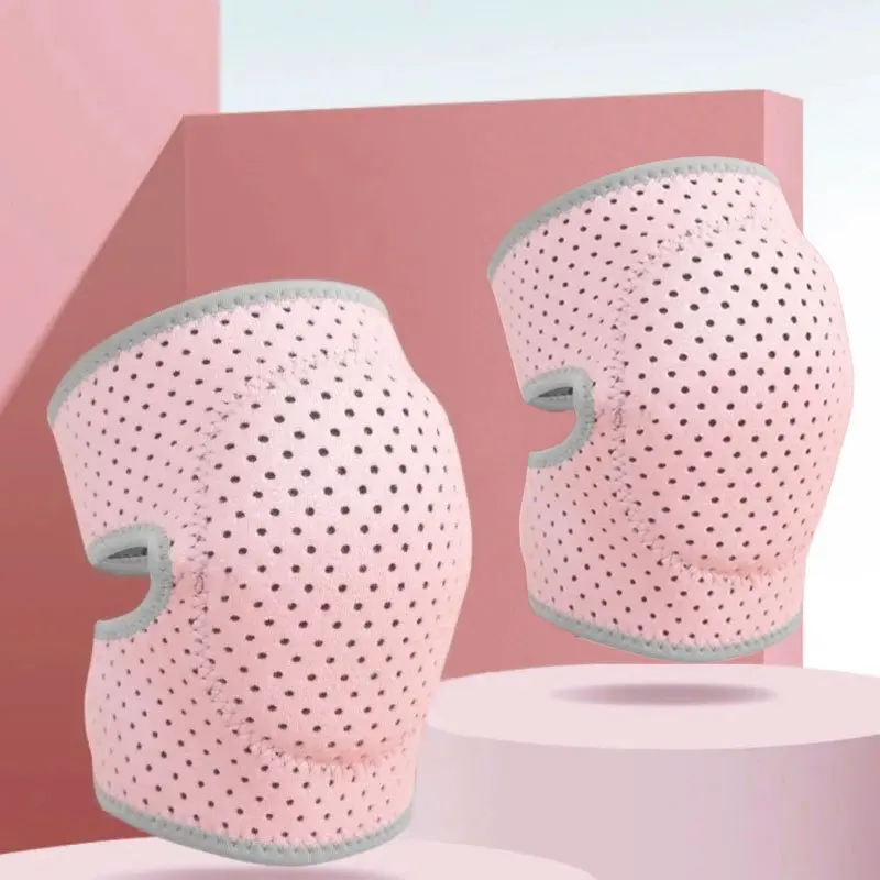 2pcs/1set Breathable Knee Pad, Knee Protector For Running Basketball Volleyball, Elastic Support Brace