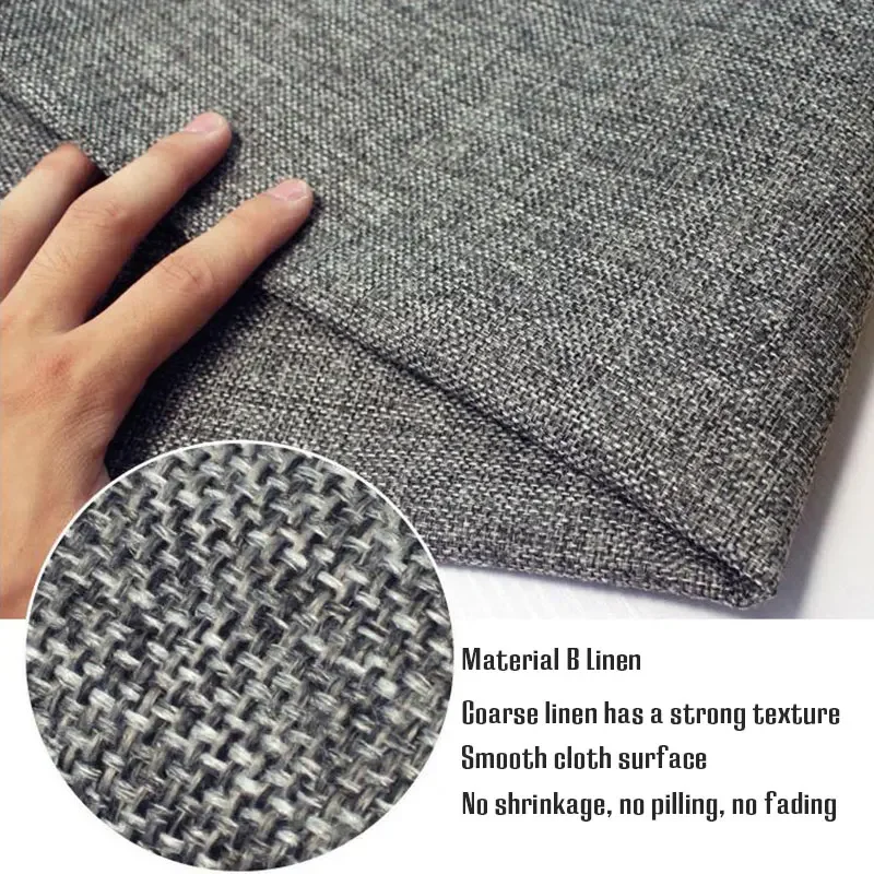 50cm Sofa Armrest Pillow Hand Cushion Technology Cloth Linen Fabric Long Cuboid Stereoscopic Pillows Sofa Decor Armrest Pad 5