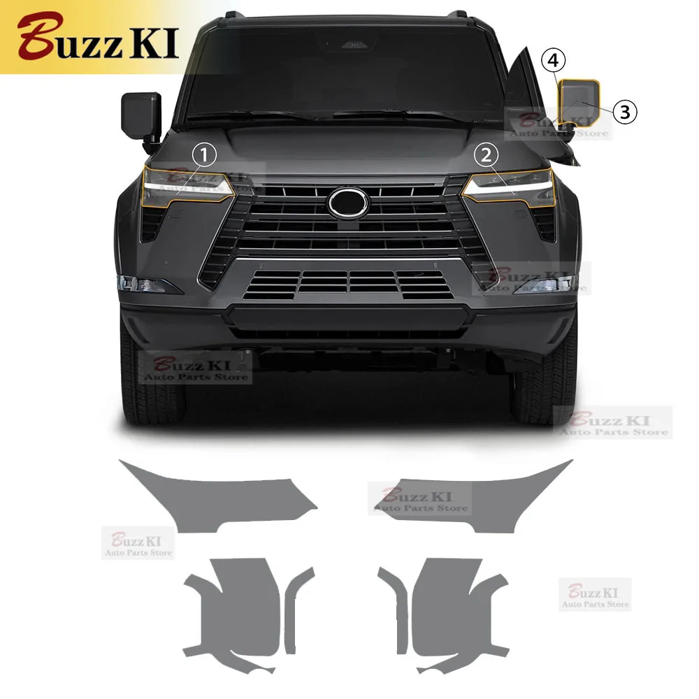 B Rearview Headlight