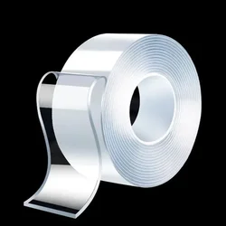 Ultra - Strong Double - Sided Nano Adhesive Tape - Clear, Removable, Waterproof, Heavy - Duty (5cmX1m)
