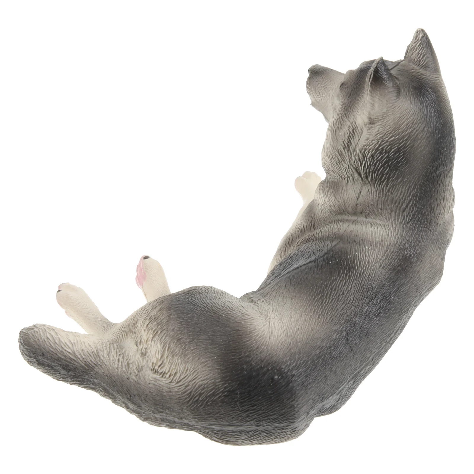

Husky Model Play Dog Toy Simulation Figure Animal Puppy Small Decoration Realistic Figures Lifelike Shaped Models