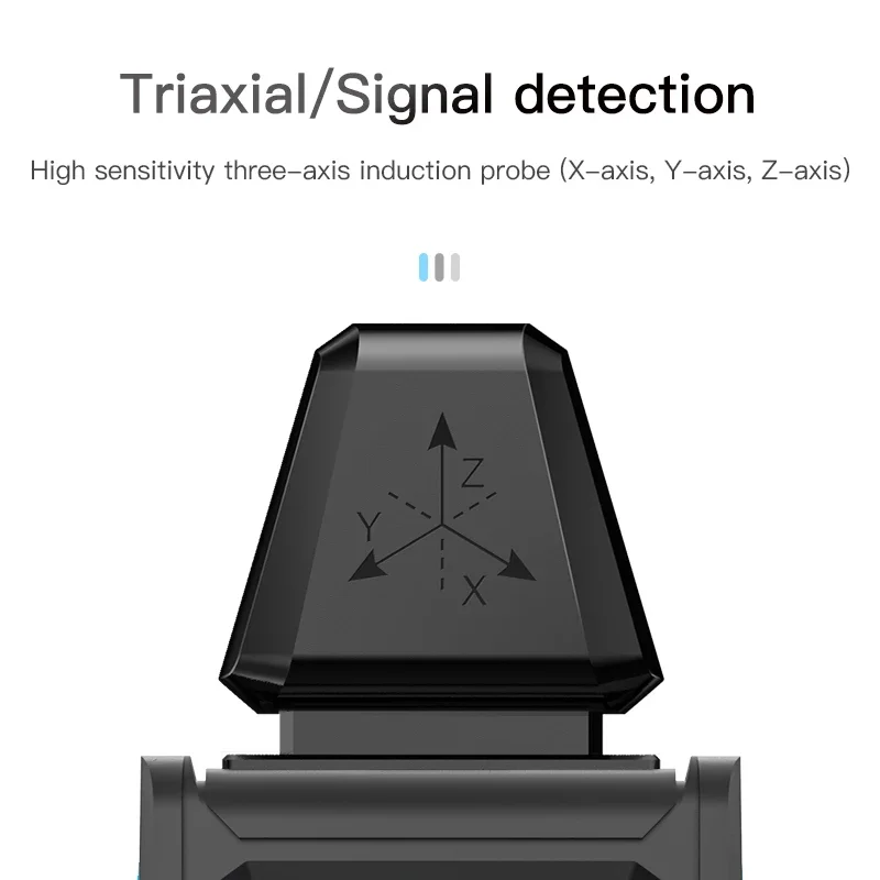 EMF Meter High Frequency 30MHz~8GHz Professional Electromagnetic Field Radiation Detector Three-axis
