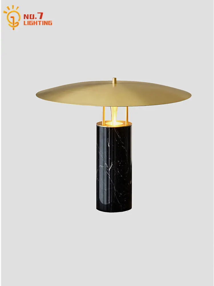 

Nordic Designer Minimalist Cave Stone Marble Table Lamp Postmodern Desk Lights Living/model Room Hotel Bedroom Bedside Office