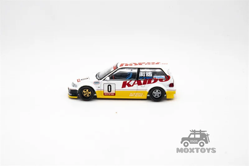 Kaido House x MINI GT 1:64 Civic (EF) Kanjo V1 LHD Diecast Model Car 3