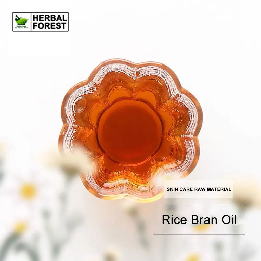 Rice Bran Oil Pure Natural Carrier Oil Antioxidant Anti-aging Skin Whitening Facial Body Massage