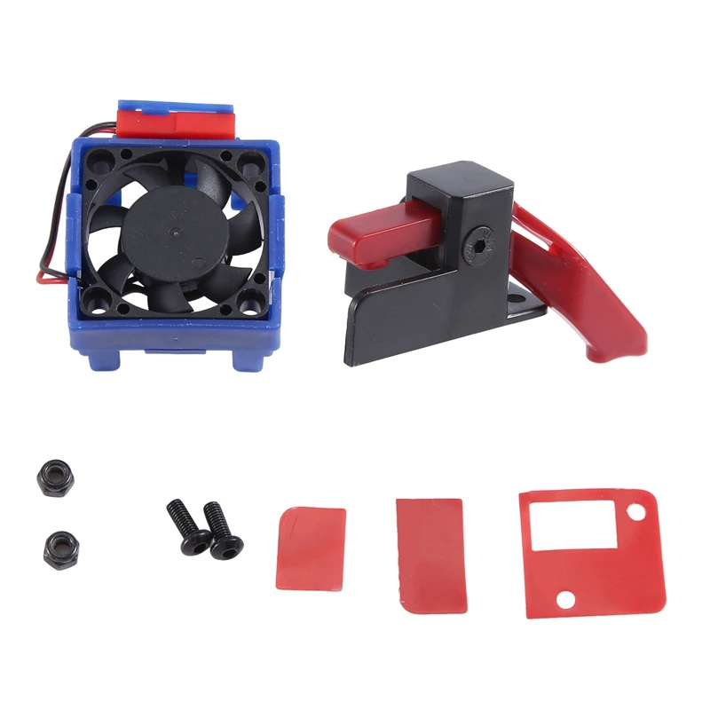 Xl-3S Velineon Esc Vxl-3 3S Ventola Di Raffreddamento Del Dissipatore Di Calore Come Mostrato In Plastica Per Parti Traxxas Bandit Rustler Slash 2Wd/4