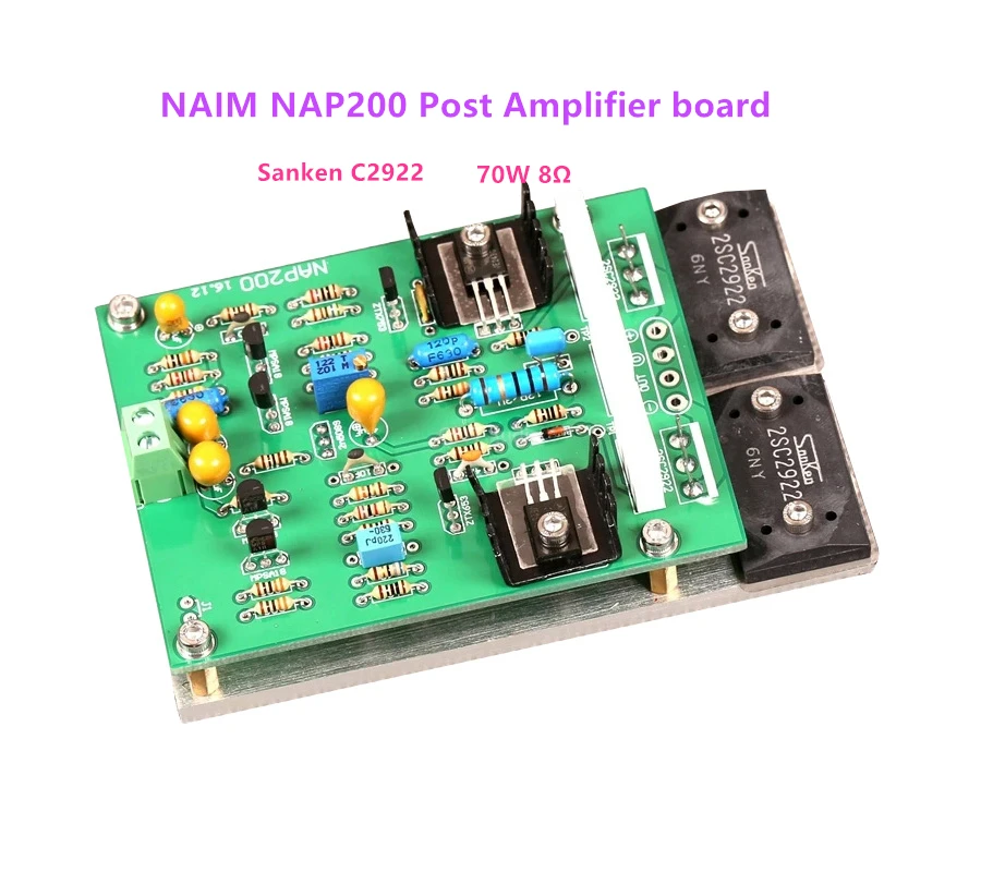 Canale Monofonico Riinciso Naim Nap200 Scheda Amplificatore Post/Sanken C2922/Trasformatore 430W / Ac28V * 4