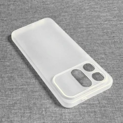 Frosted Black TPU Silicone Protective Phone Case Cover for Honor Win Turbo (Frosted Clear)