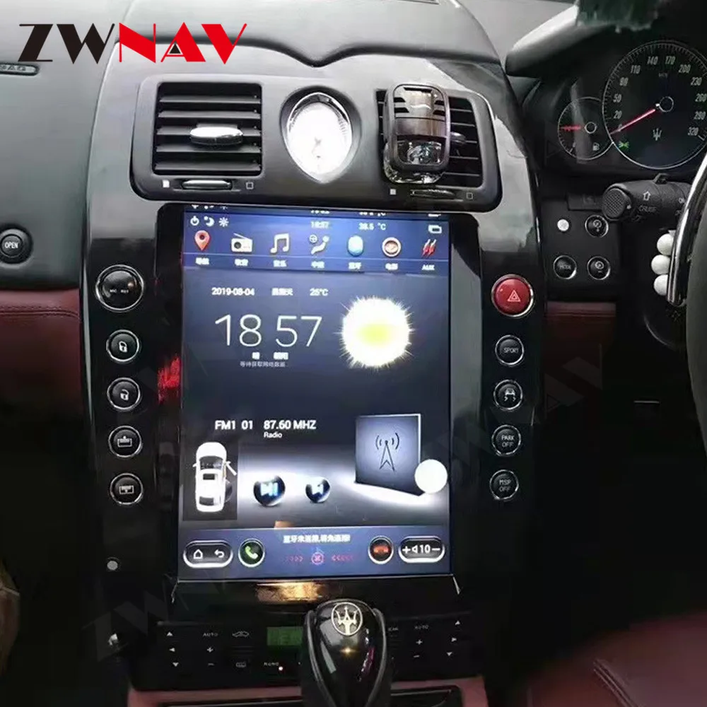 

Автомагнитола для Maserati Quattroporte 2004-2012, мультимедийная стереосистема Carplay, Bluetooth, DSP, GPS-навигация