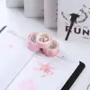 DIY 200Pcs/roll Flower Petals Paper Tape Decor Masking Tape Fragrance Sakura Tape Scrapbooking Diary Paper Stickers Washi Tape 4