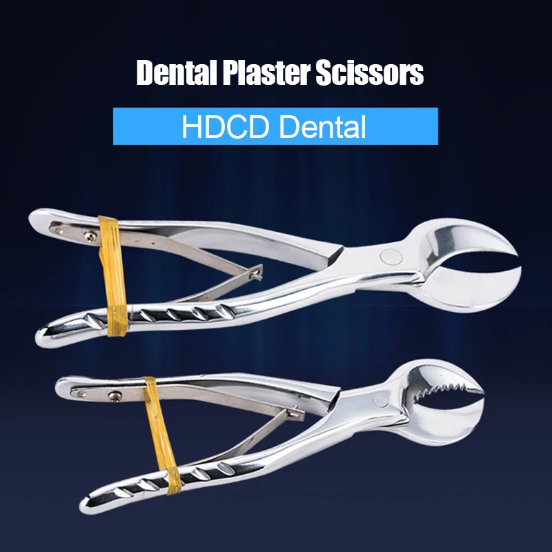 Dental Plaster Scissors Plaster Forceps Superhard Shear Stainless