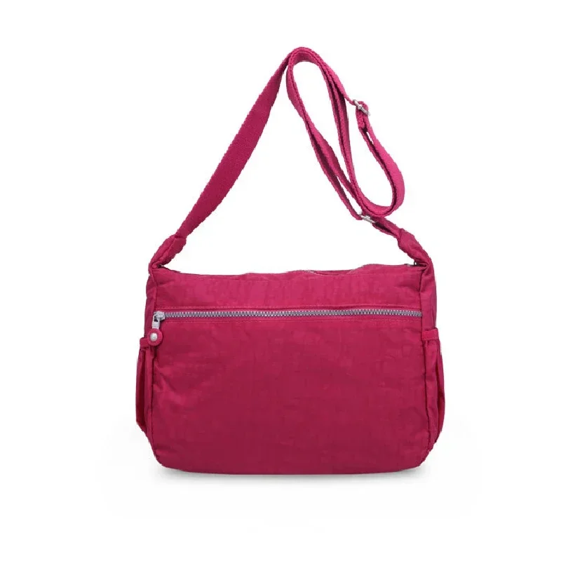 Waterproof Nylon Messenger Bag for Men and Women