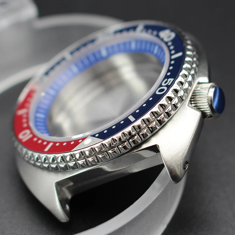 Turtle Skx007 Case Diameter MOD SKX007 NH35/36 4r35 Matte Steel