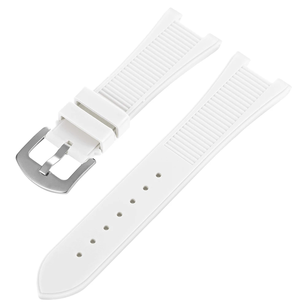 Silicone Waterproof Watch Strap, Soft Rubber Band Accessory