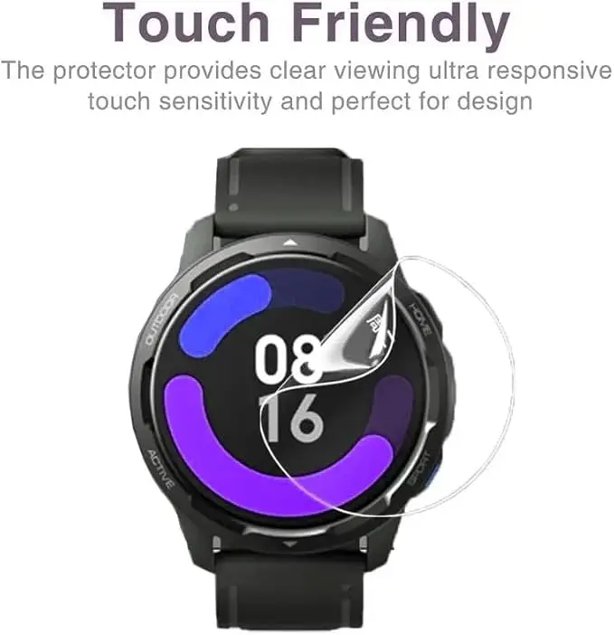 Premium Hydrogel Screen Protector Film for Smartwatch - 1 to 3 Pack