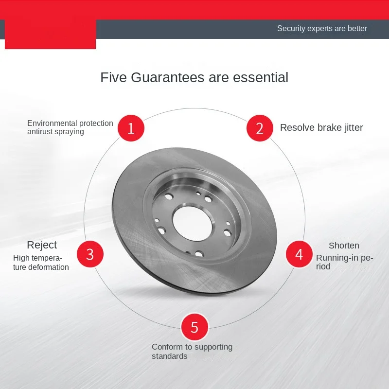 2 pcs/ The Front Brake Disc Alb6503 Suitable For Faw Besturn T99 2.0t/ /Auto Parts