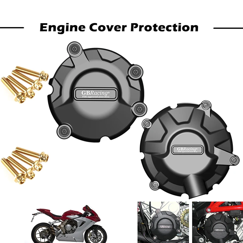 Motorcycles Engine cover Protection case For Case GB Racing For MV AGUSTA F3 675 & 800 2012-Engine Covers Protectors motorcycle engine cover engine cover protector