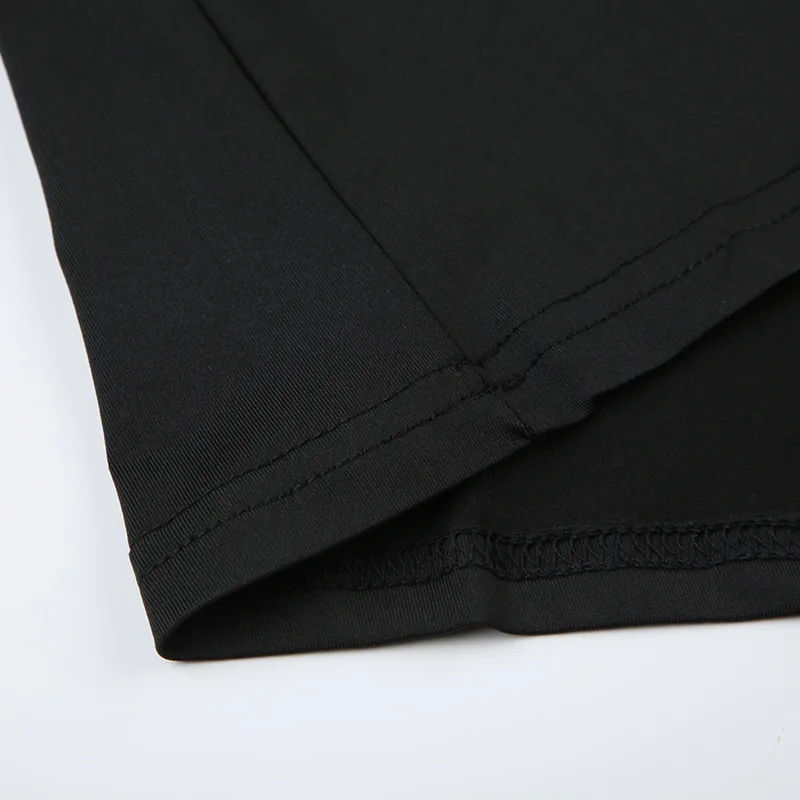 Hot Backless Black Dress - Sleeveless Patchwork High Waist Solid Long Dress