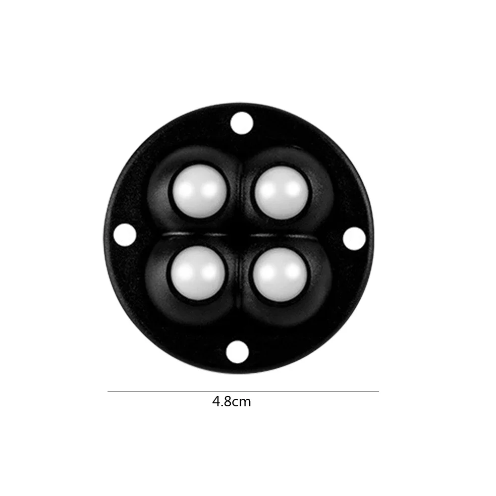 Self Adhesive Rollers Furniture Casters Self Adhesive Wheels Sticky Pulley Wheels Furniture Casters Wheels 4/8Pcs Self-Adhesive Universal Pulley Rotating Wheels Mini Swivel Casters Wheel for Furniture Storage Box Roller Skate Cabinet