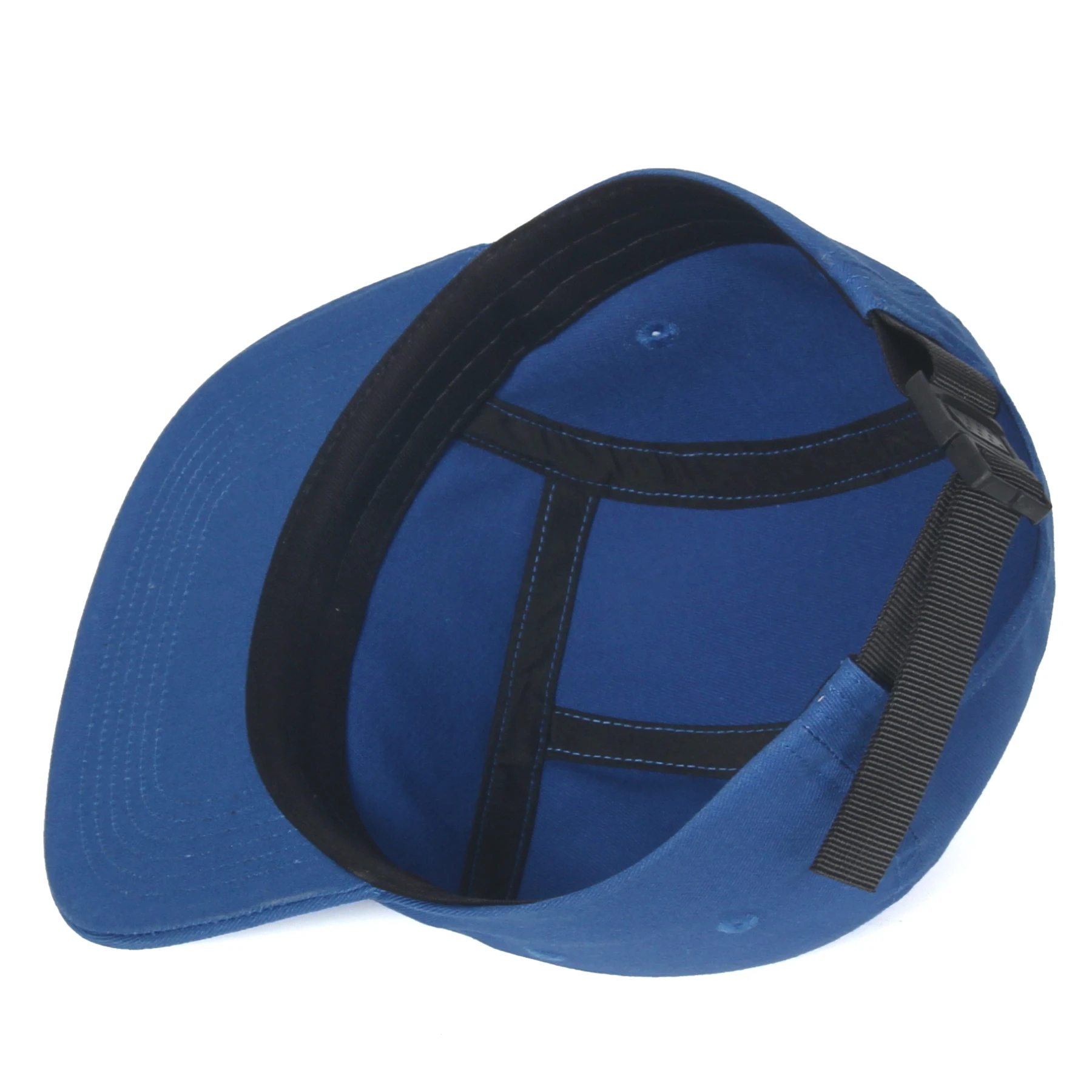 New 5 Panels Cap Flat Bill Running Hat Cotton Blank Camping Hats Low Crown Classic Adjustable for Men Women 6
