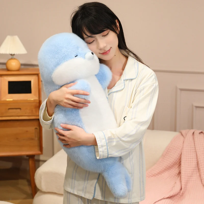 Kawaii Therapy Cotton Candy Blue Seal Plush (65cm)